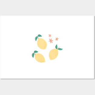 Summer Lemons Posters and Art